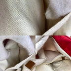 Gucci Hand Tote GG Nylon Business Travel Mothers Red — view 8