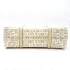 Fendi Zucchino Tote Leather Ivory — view 6
