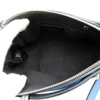 Fendi Mini by the Way Calf Shoulder Bag Blue Gray — view 7