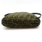 Fendi Zucca Shoulder Bag Canvas Leather Brown — view 6