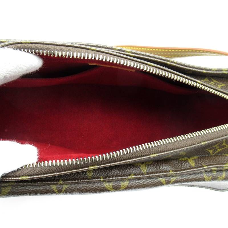 Louis Vuitton Viva Cite MM Monogram Shoulder Bag Brown — view 7