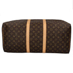 Louis Vuitton Keepall 55 Monogram Boston Bag Brown — view 6