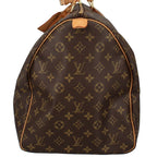 Louis Vuitton Keepall 55 Monogram Boston Bag Brown — view 3