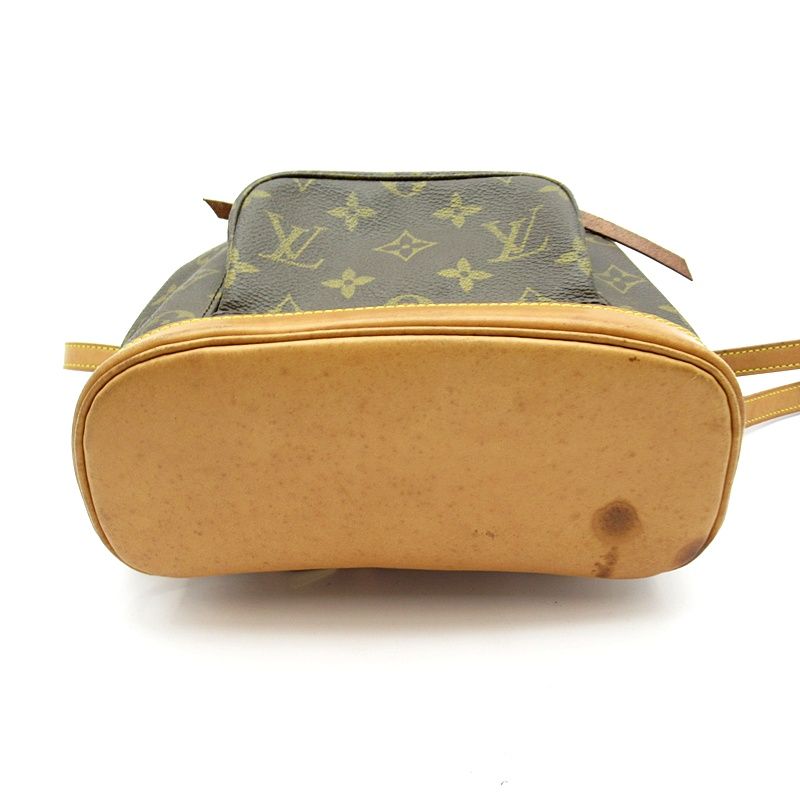 Louis Vuitton Mini Montsouris Monogram Backpack Brown — view 6