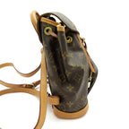 Louis Vuitton Mini Montsouris Monogram Backpack Brown — view 5