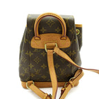 Louis Vuitton Mini Montsouris Monogram Backpack Brown — view 4