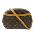 Louis Vuitton Blois Monogram Shoulder Bag Brown