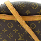 Louis Vuitton Blois Monogram Shoulder Bag Brown — view 2