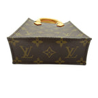 Louis Vuitton Petite Sac Plat Monogram Handbag Brown — view 6