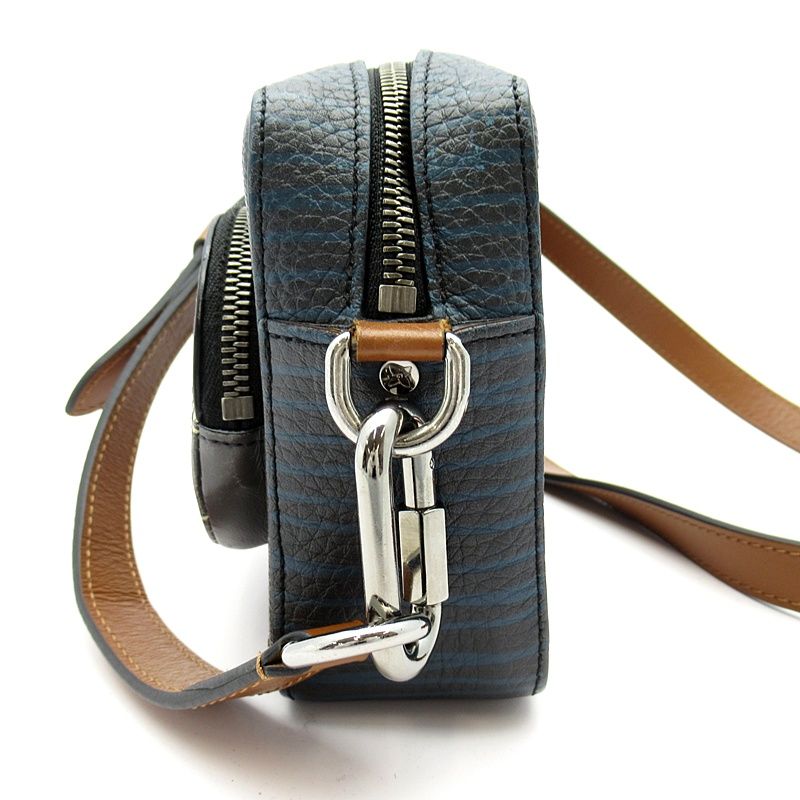 Louis Vuitton Volga on Strap Monogram Eclipse Shoulder Bag Black — view 3
