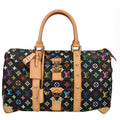 Louis Vuitton Keepall 45 Multicolor Boston Bag Noir