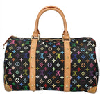Louis Vuitton Keepall 45 Multicolor Boston Bag Noir — view 4