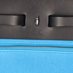 Hermes Herbag Zip 31 Tourne Toile Officier Box Calf Shoulder Bag — view 7