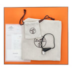 Hermes Herbag Zip 31 Tourne Toile Officier Box Calf Shoulder Bag — view 9