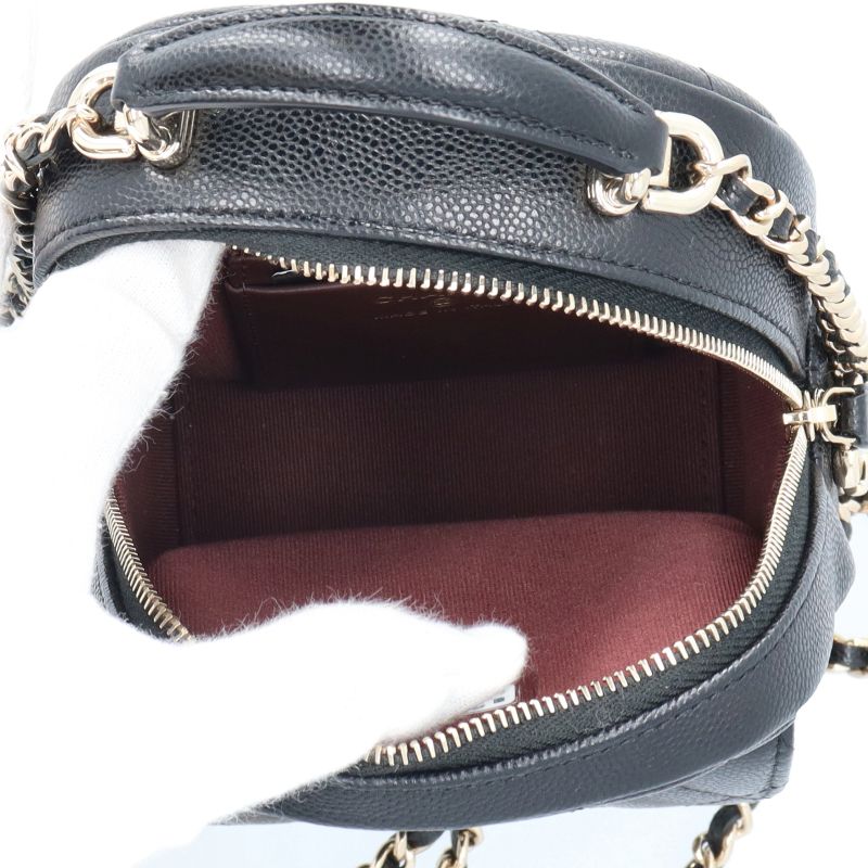 Chanel Timeless Classic Mini Backpack Caviar Leather Black — view 6
