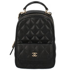 Chanel Timeless Classic Mini Backpack Caviar Leather Black