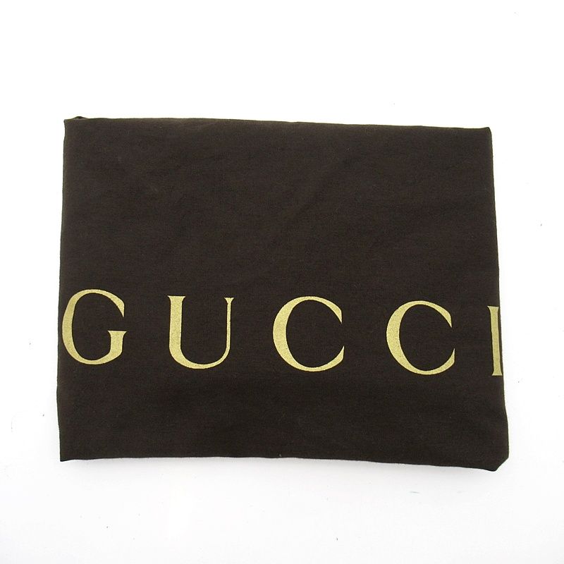Gucci Ski Handbag GG Canvas Leather Brown — view 8