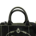 Prada Canapa Tote TPM Canvas Black — view 2