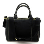 Prada Canapa Tote TPM Canvas Black — view 4