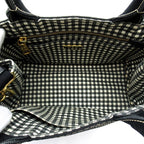 Prada Canapa Tote TPM Canvas Black — view 7