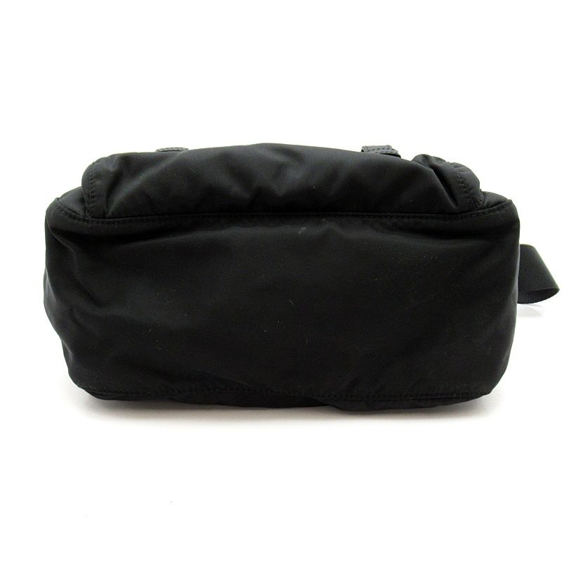 Prada Re-Nylon Shoulder Bag Nylon LadyShoulder Black Medium — view 6