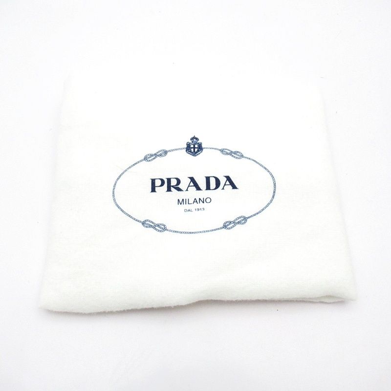 Prada Re-Nylon Shoulder Bag Nylon LadyShoulder Black Medium — view 8