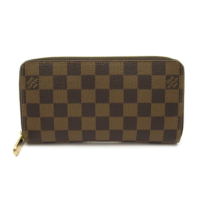 Louis Vuitton Zippy Wallet Damier Brown