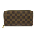 Louis Vuitton Zippy Wallet Damier Brown