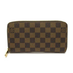 Louis Vuitton Zippy Wallet Damier Brown