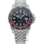 Rolex GMT Master 2 Watch Box SS Black Polished — view 2