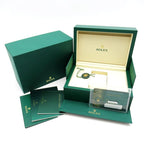 Rolex Datejust 41 Watch Jubilee Calf Troman Wimbledon Box 18k Yellow Gold — view 6