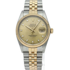 Rolex Datejust Watch Diamond Antique Repair Book 18k — view 2
