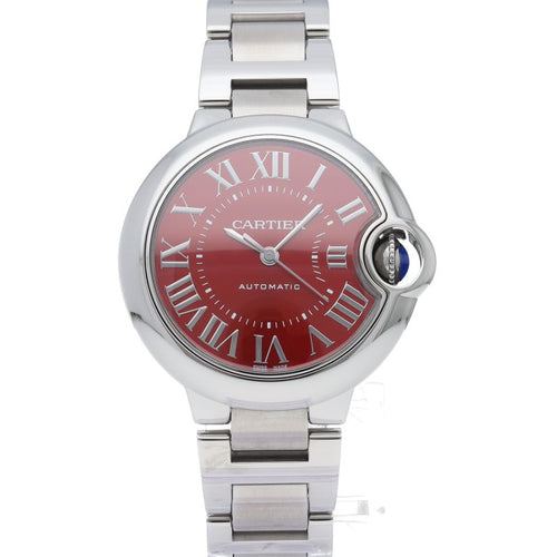 Cartier Ballon Blue Watch 33 mm Auto Depth Lock Box SS — view 2