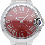 Cartier Ballon Blue Watch 33 mm Auto Depth Lock Box SS