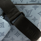 Louis Vuitton Trio Monogram Shadow Messenger Bag Sky Blue — view 2