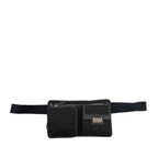 Dior Trotter Street Chic Bum Bag Black Canvas Leather