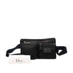 Dior Trotter Street Chic Bum Bag Black Canvas Leather — view 7