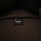 Fendi Sunshine Tote 2-Way Shoulder Bag Beige Brown Canvas Leather — view 6