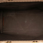 Fendi Sunshine Tote 2-Way Shoulder Bag Beige Brown Canvas Leather — view 4