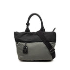 Prada 2-Way Shoulder Bag Black Gray Nylon