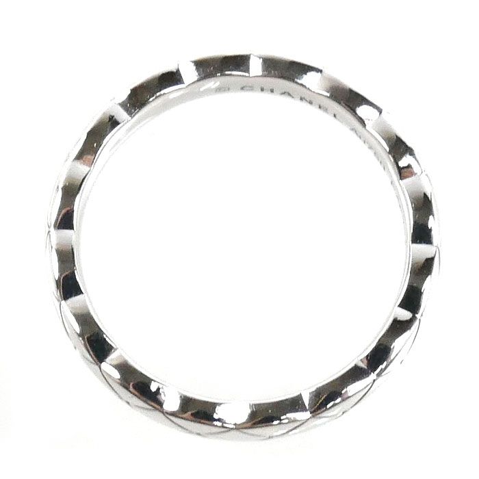 Chanel 18k White Gold Coco Crush Ring