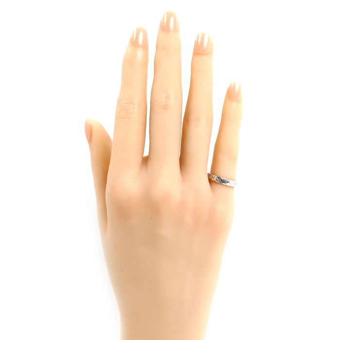 Chanel 18k White Gold Coco Crush Ring