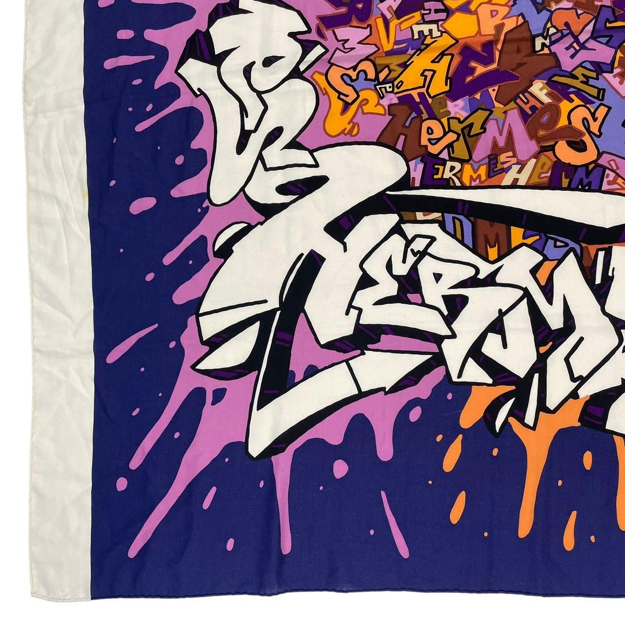 Hermes Scarf Shawl Large Carre 140 Cashmere Geant Multicolor — view 2