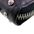 Prada Zip Around Studded Wallet — view 4