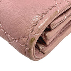 Dior Coin Purse Compact Wallet Mini Quilted Cannage Bifold Caro Case — view 4