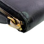 Prada Triangle Logo Zip Around Wallet — view 3