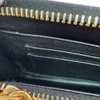 Prada Triangle Logo Zip Around Wallet — view 6