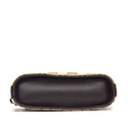 Gucci Shoulder Bag Mini Bucket Small Beige Ebony Original GG Canvas Leather Gold — view 4