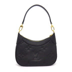 Louis Vuitton Shoulder Bag Bagatelle NM Black Monogram Empreinte Leather Gold — view 2