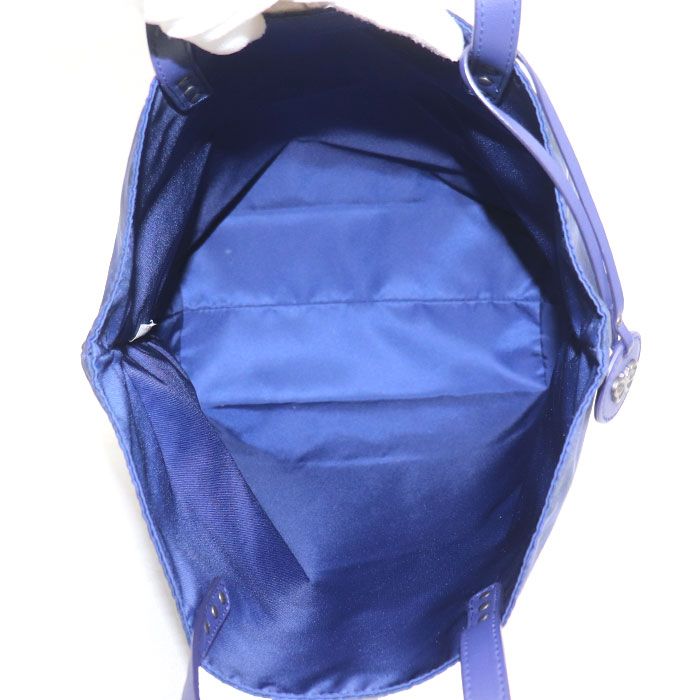Bottega Veneta Intreccio Illusion Tote Blue Black — view 4